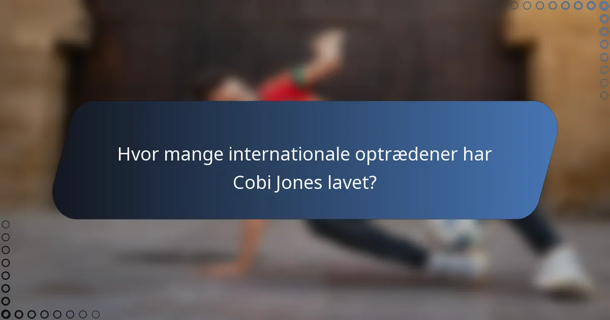 Hvor mange internationale optrædener har Cobi Jones lavet?
